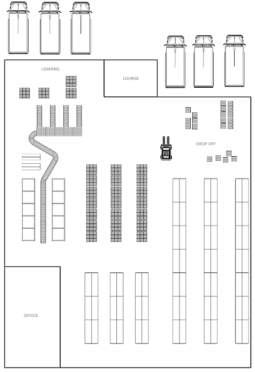 How To Make A Warehouse Floor Layout - Design Talk