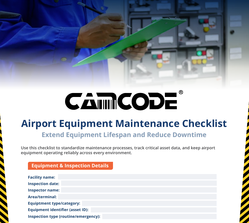 Airport Equipment Maintenance Checklist